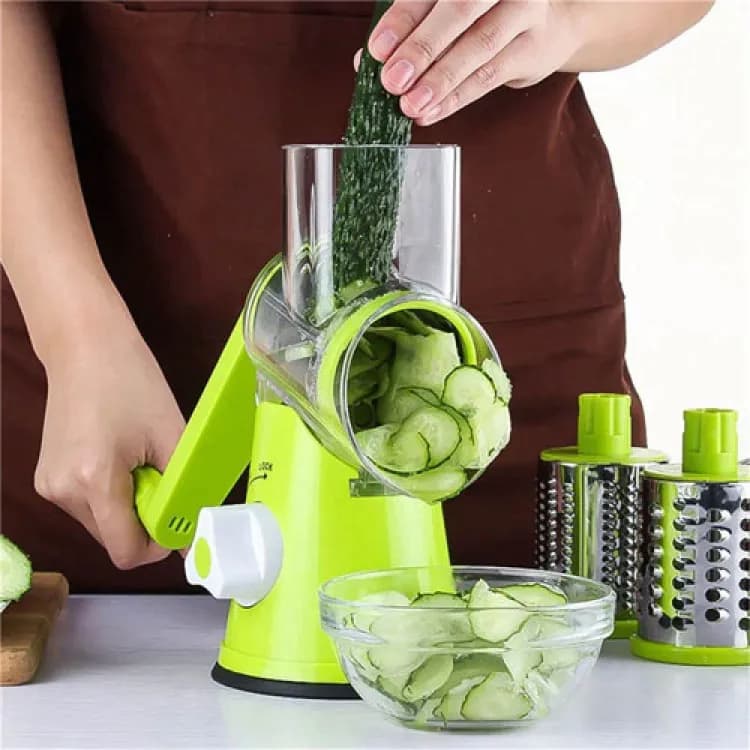 3 - in - 1 tabletop drum grater - Neatlume