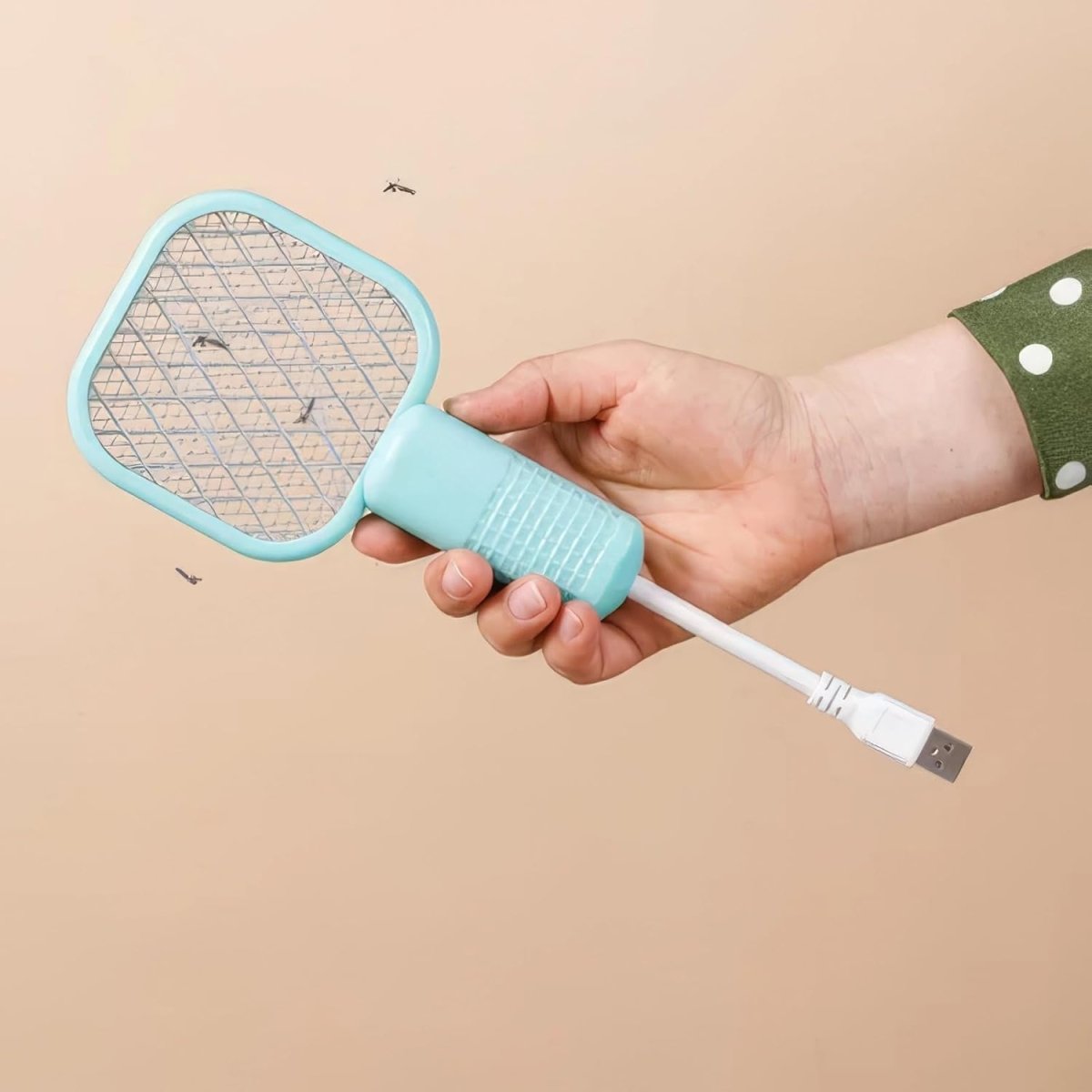 Mini Mosquito Killer Racket Electric Fly Swatter | Portable Bug Zapper for Home & Travel - Neatlume